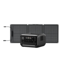Комплект Зарядна станція Ecoflow River 3 Plus та сонячна панель 60W (Type-C)